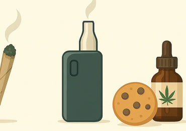 Wie konsumiere ich Cannabis? Rauchen, Verdampfen, Edibles