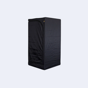 Mammoth Growzelt Lite+ 80, kompaktes Growzelt für effizientes Indoor-Gardening, schwarze Anzuchtbox.