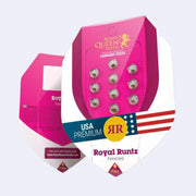 Verpackung von Royal Runtz Feminisierte Samen von Royal Queen Seeds mit Premium-Qualität.